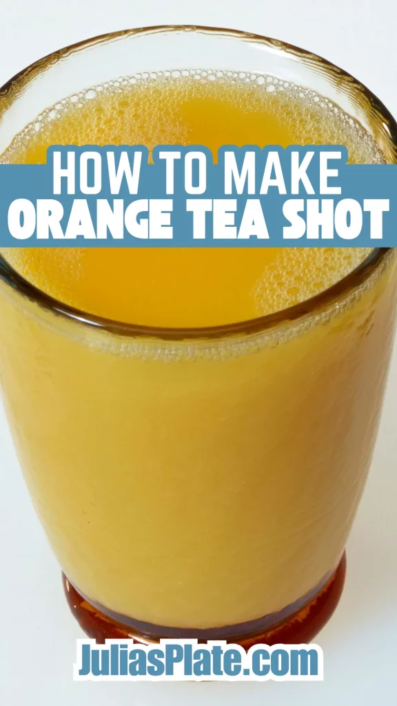 Orange Tea Shot